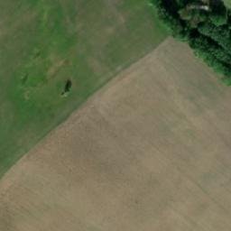 Satellite imagery of [Úštěk-Habřina] evang. church t., CZ