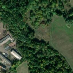Satellite imagery of [Úštěk-Habřina] evang. church t., CZ