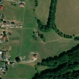 Satellite imagery of [Dolní Lánov] church t., CZ