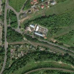 Satellite imagery of St. Michael Archangel [Litvínov-Horní Litvínov] church t., CZ