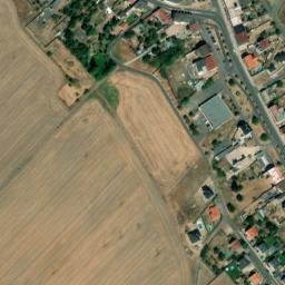 Satellite imagery of [Lom u Mostu] church t., CZ