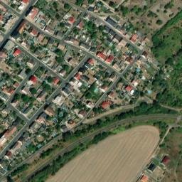 Satellite imagery of [Lom u Mostu] church t., CZ