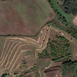 Satellite imagery of [Hostomice nad Bílinou] brickyard chimney, CZ