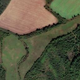 Satellite imagery of [Hostomice nad Bílinou] brickyard chimney, CZ