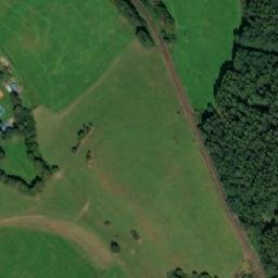 Satellite imagery of [Chvaleč] church t., CZ