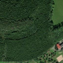 Satellite imagery of Hermitage [Teplice nad Metují] church t., CZ