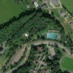 Satellite imagery of Hermitage [Teplice nad Metují] church t., CZ