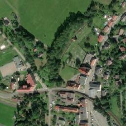 Satellite imagery of Hermitage [Teplice nad Metují] church t., CZ