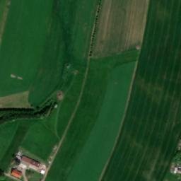 Satellite imagery of [Broumov] heat plant chimney, CZ