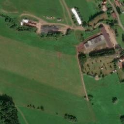 Satellite imagery of St.Margarete [Šonov u Broumova] church t., CZ