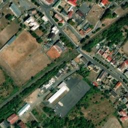 Satellite imagery of [Lom u Mostu] church t., CZ