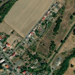Satellite imagery of [Lom u Mostu] church t., CZ