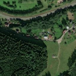 Satellite imagery of Hermitage [Teplice nad Metují] church t., CZ