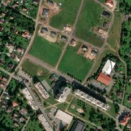 Satellite imagery of [Broumov] heat plant chimney, CZ