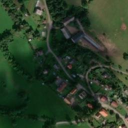 Satellite imagery of St.Margarete [Šonov u Broumova] church t., CZ