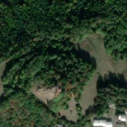 Satellite imagery of Kalvárie [Úštěk-Ostré] chapel sanctus t., CZ