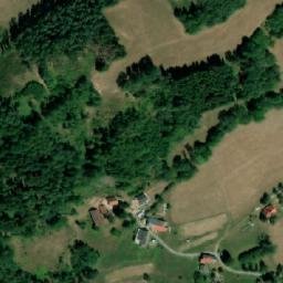 Satellite imagery of (Kozinec) [Slaná-Bořkov] GSM, CZ