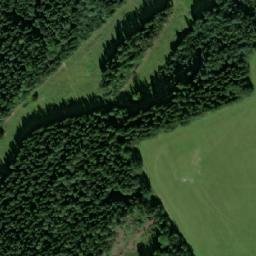 Satellite imagery of Hermitage [Teplice nad Metují] church t., CZ