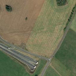 Satellite imagery of Radejčín [Prackovice nad Labem] outlook t., CZ