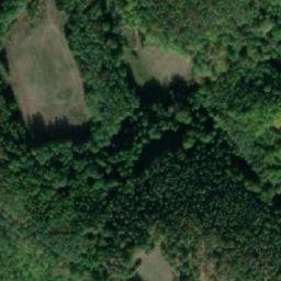 Satellite imagery of Kalvárie [Úštěk-Ostré] chapel sanctus t., CZ