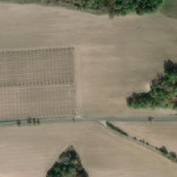 Satellite imagery of Kalvárie [Úštěk-Ostré] chapel sanctus t., CZ