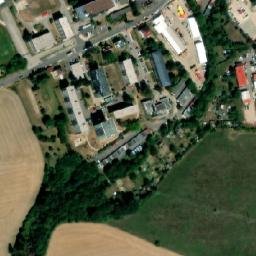 Satellite imagery of [Turnov] church sanctus t., CZ