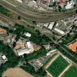 Satellite imagery of [Turnov] church sanctus t., CZ