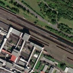 Satellite imagery of [Bílina-Chudeřice] powerstation chimney, CZ