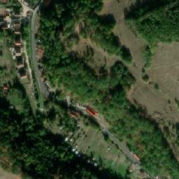 Satellite imagery of [Úštěk] trinity church sanctus t., CZ