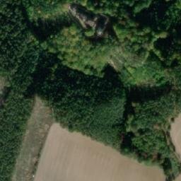 Satellite imagery of Hrádek Helfenburk [Úštěk-Rašovice u Kalovic] outlook t., CZ