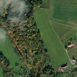 Satellite imagery of [Chocnějovice] church t., CZ