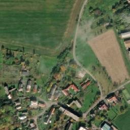 Satellite imagery of [Chocnějovice] church t., CZ