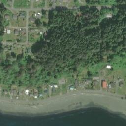 Satellite imagery of Gordon Bluff, CA