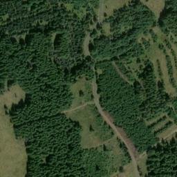 Satellite imagery of Medvědí Skála, CZ