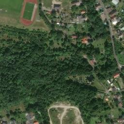 Satellite imagery of [Horní Jiřetín] church t., CZ
