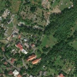 Satellite imagery of [Horní Jiřetín] church t., CZ