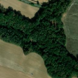 Satellite imagery of [Chlum-Drchlava] church t., CZ