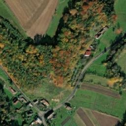 Satellite imagery of [Chocnějovice] church t., CZ