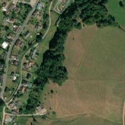 Satellite imagery of [Rudník] textile factory chimney, CZ