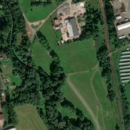 Satellite imagery of [Broumov] cemetery church sanctus t., CZ