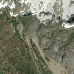 Satellite imagery of Mount John Decker, CA