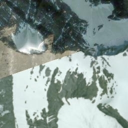 Satellite imagery of Mount Foch, CA