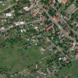 Satellite imagery of [Horní Jiřetín] church t., CZ