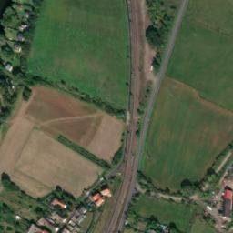 Satellite imagery of [Libochovany] church t., CZ