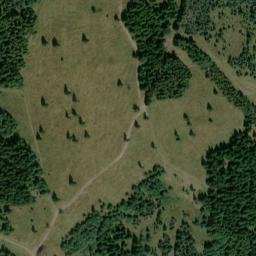Satellite imagery of Medvědí Skála, CZ