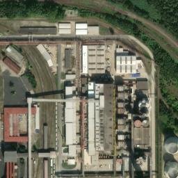 Satellite imagery of Chemapark Záluží [Litvínov-Záluží u Litvínova] factory chimney-1, CZ