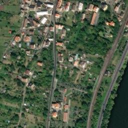 Satellite imagery of [Libochovany] church t., CZ