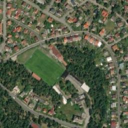 Satellite imagery of [Doksy u Máchova jezera] church t., CZ