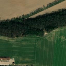 Satellite imagery of [Koryta u Mnichova Hradiště] chapel sanctus t., CZ
