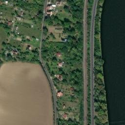 Satellite imagery of [Libochovany] church t., CZ